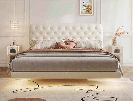 Парящая кровать Тестиера Fly 28 с подсветкой Парящая кровать Тестиера Fly 28 с подсветкой