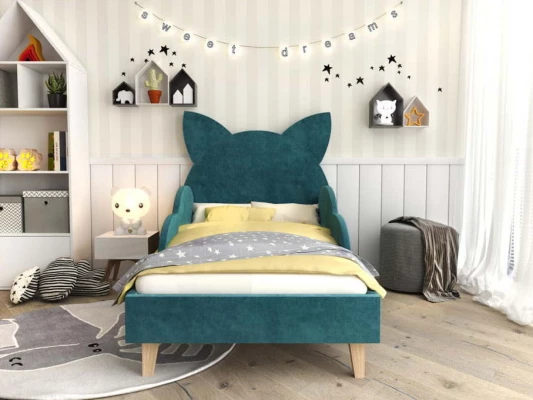 Детская кровать с ушками Китти