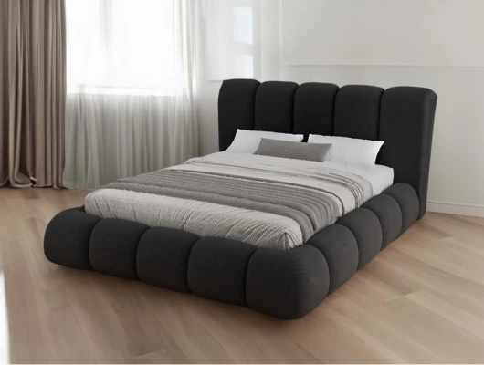 Кровать мягкая Меллибел Объём-элит с подъемным механизмом