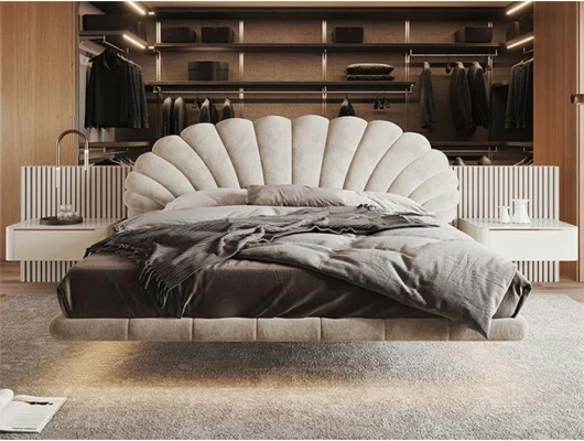 Парящая кровать Тестиера Fly 21 с подсветкой Парящая кровать Тестиера Fly 21 с подсветкой