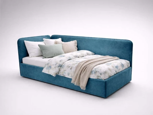 Кровать тахта Доусон синий