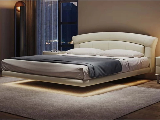 Парящая кровать Тестиера Fly 37 с подсветкой