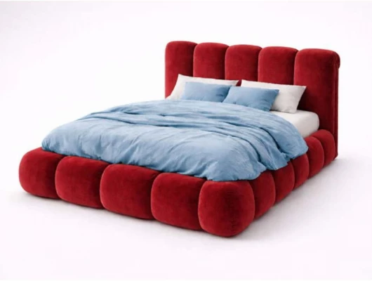 Кровать Меллибел Объем Элит (Меретти) с подъемным механизмом Красный Кровать Меллибел Объем Элит (Меретти) с подъемным механизмом Красный