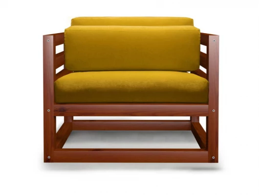 Кресло Arsko Магнус желтый Кресло Arsko Магнус желтый