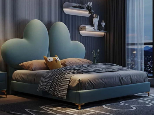 Детская кровать Тестиера Сердечки