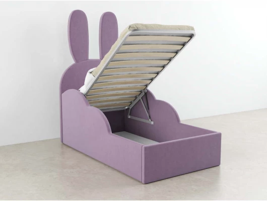 Детская кровать с ушками Банни с подъемным механизмом Детская кровать с ушками Банни с подъемным механизмом