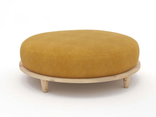 Пуф Arsko Сканди 4 оранжевый