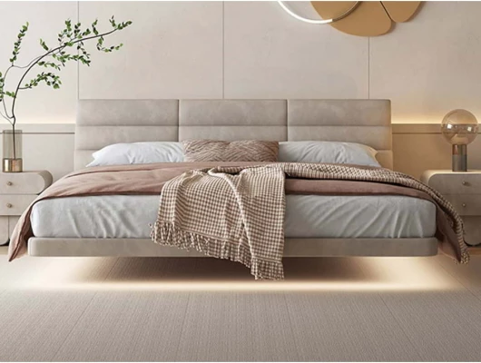 Парящая кровать Тестиера Fly 31 с подсветкой