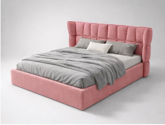 Кровать Меллибел Эфирия (Паулина) с подъемным механизмом Розовый Кровать Меллибел Эфирия (Паулина) с подъемным механизмом Розовый
