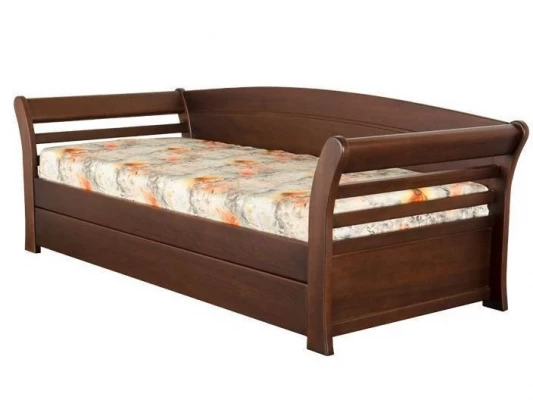 Кровать тахта из бука Тюрингия-2 с ящиком