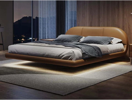Парящая кровать Тестиера Fly 14 с подсветкой Парящая кровать Тестиера Fly 14 с подсветкой