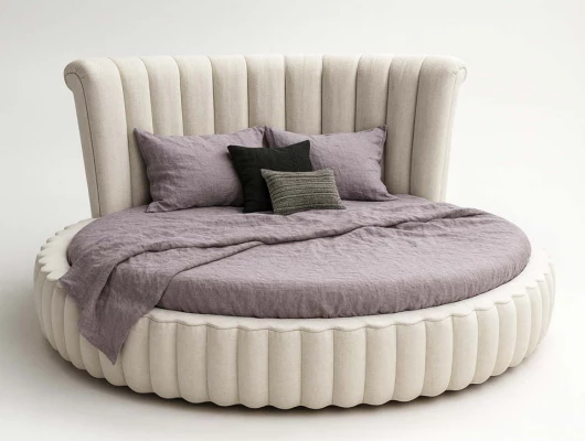 Круглая кровать СлипАрт Брускетта