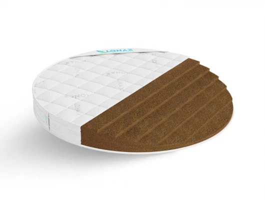 Круглый матрас Lonax Round Cocos 18