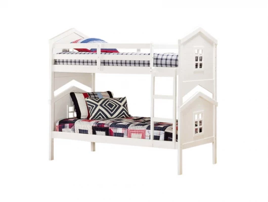 Двухъярусная кровать домик Велес Арт Кидс Лэнд №78