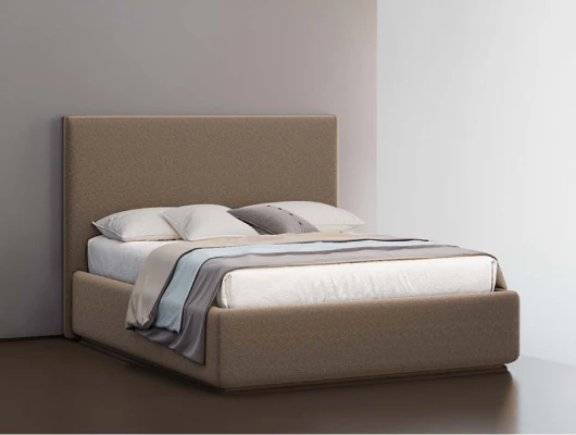 Кровать Nuvola Bianco Style Светло-коричневый Кровать Nuvola Bianco Style Светло-коричневый