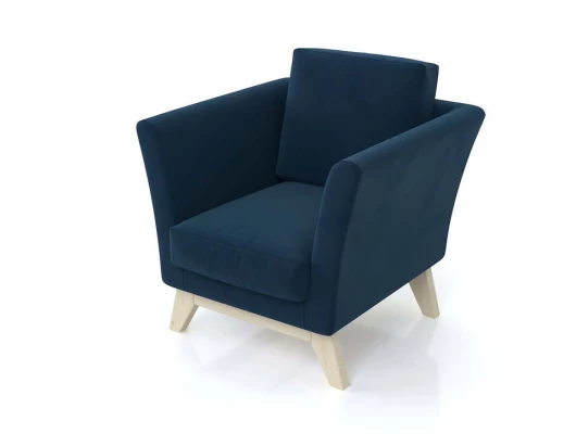 Кресло Arsko Дублин синий