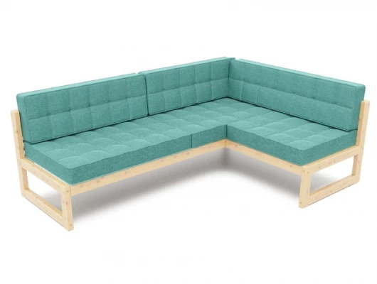 Диван Arsko Сега Угловой бирюзовый