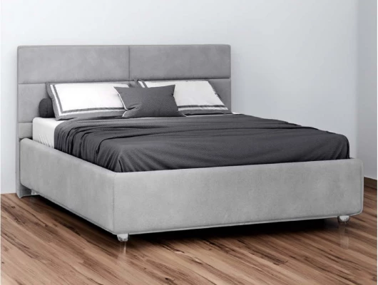 Кровать Nuvola PROMO Olivia Серый