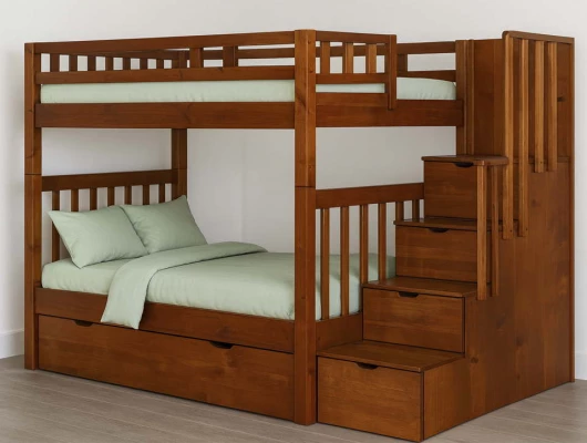 Двухъярусная кровать Велес Арт Артек с ящиками