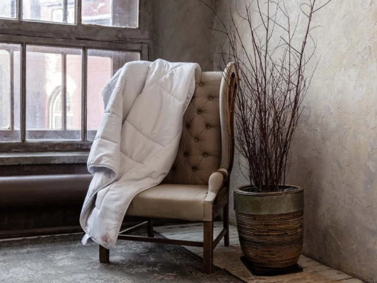 Одеяло German Grass лен Linenwash Grass всесезонное 138190