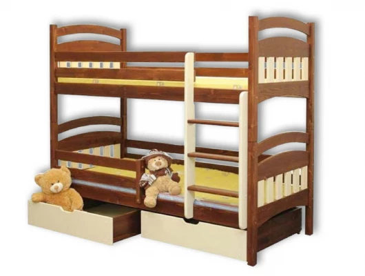 Двухъярусная кровать Велес Арт Стелла плюс с ящиками Двухъярусная кровать Велес Арт Стелла плюс с ящиками