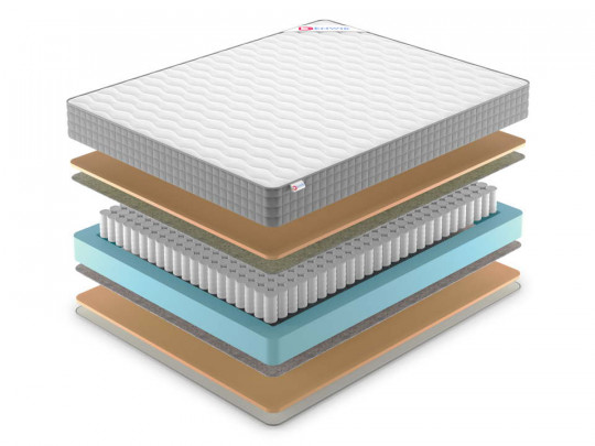 Матрас Denwir Best memo TFK по цене от 8 855 ₽ , высота, см 19 2 | Пружинные матрасы