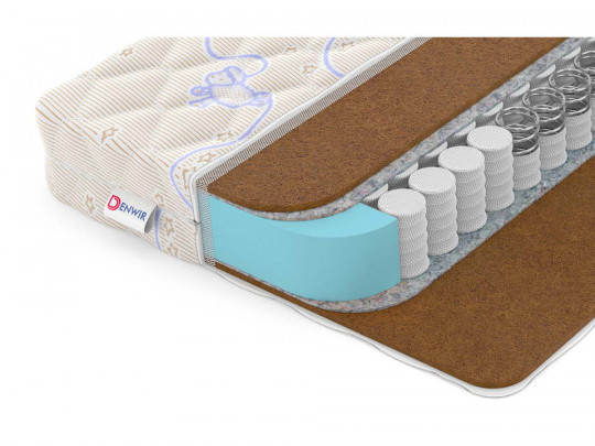Детский матрас Denwir Baby spring hard 12 по цене от 7 581 ₽ , высота, см 12 1 | 