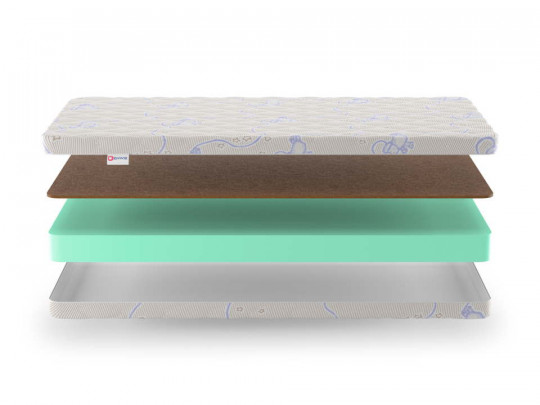 Детский матрас Denwir Baby springless eco foam hard 11 по цене от 5 779 ₽ , высота, см 11 3 | 