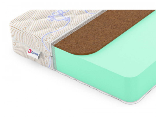 Детский матрас Denwir Baby springless eco foam hard 15 по цене от 6 847 ₽ , высота, см 15 1 | 