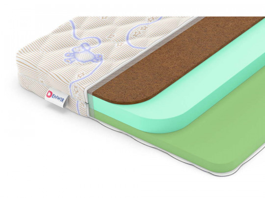 Детский матрас Denwir Baby springless eco foam hard 9 по цене от 5 379 ₽ , высота, см 9 1 | 