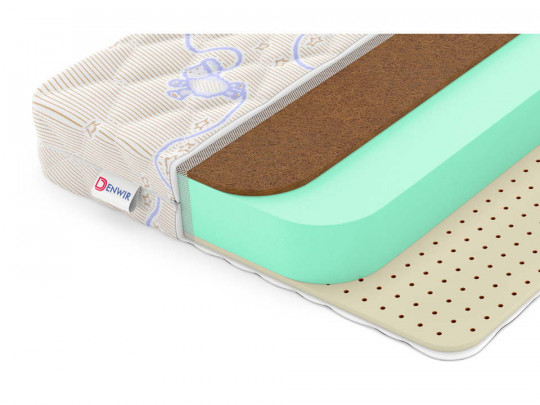 Детский матрас Denwir Baby springless eco hard soft 12 по цене от 6 865 ₽ , высота, см 12 1 | 