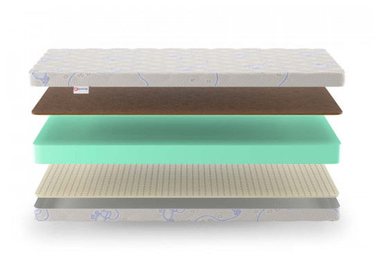 Детский матрас Denwir Baby springless eco hard soft 12 по цене от 6 865 ₽ , высота, см 12 3 | 
