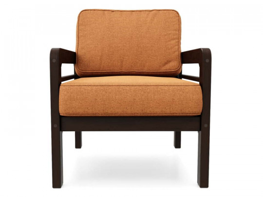 Кресло Arsko Бергер коричневый Arsko, высота, см 80, стиль кантри, современный, лофт, минимализм, скандинавский, цвет коричневый