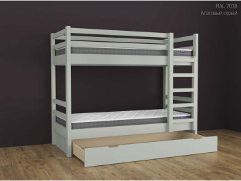 Двухъярусная кровать Кадет с 1 ящиком