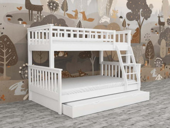 Двухъярусная кровать Модерн с выкатным сп местом