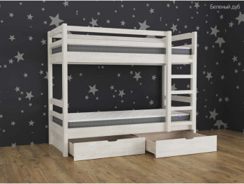 Двухъярусная кровать Тандем с 2 ящиками