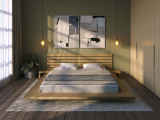 Кровать в японском стиле Катана со столиками