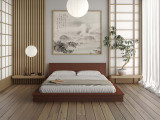Кровать в японском стиле Ями по цене от 31 000 ₽ , стиль современный, японский, цвет коричневый 1 | Кровати из сосны