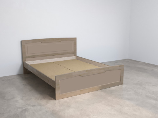 Кровать Ариэль по цене от 22 667 ₽ , стиль классический, кантри, цвет коричневый 2 | Кровати из массива дерева