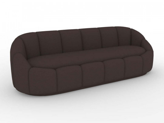 Диван DreamStudio Чарли DreamStudio, высота, см 85, стиль современный, цвет темно-коричневый