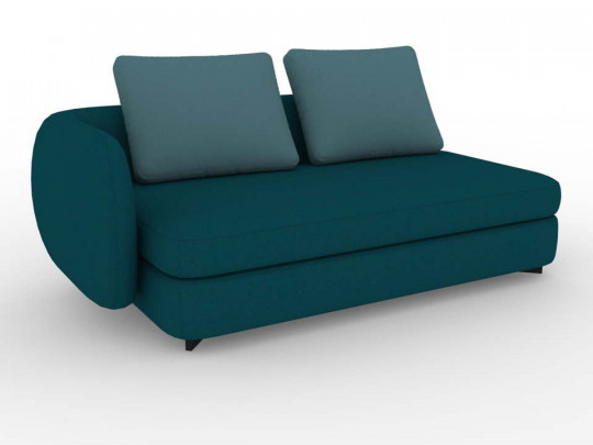 Диван левый DreamStudio Дэвид DreamStudio, высота, см 65, стиль современный, цвет темно-бирюзовый