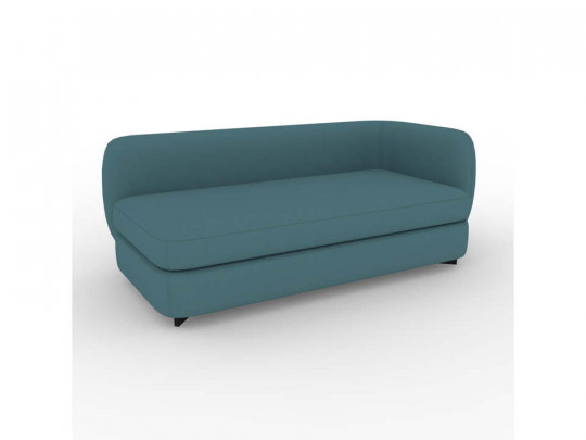 Диван правый DreamStudio Дэвид по цене от 83 900 ₽ , высота, см 65, стиль минимализм, цвет темно-бирюзовый 1 | Диваны