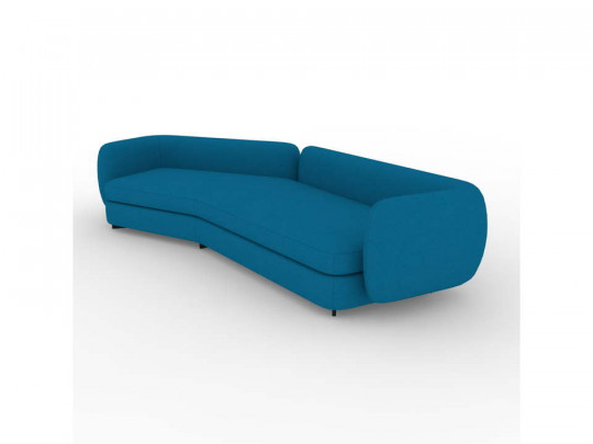 Диван угловой левый DreamStudio Джери по цене от 170 700 ₽ , высота, см 65, стиль современный, цвет синий 4 | Диваны