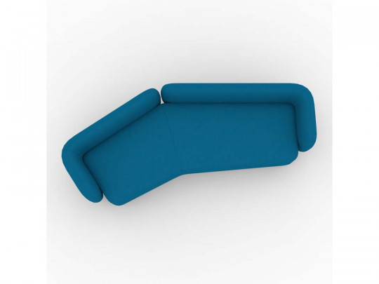 Диван угловой левый DreamStudio Джери по цене от 170 700 ₽ , высота, см 65, стиль современный, цвет синий 5 | Диваны