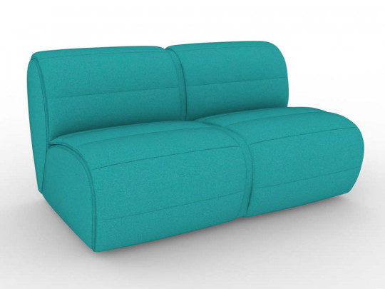Диван DreamStudio Итен DreamStudio, высота, см 77, стиль современный, цвет бирюзовый