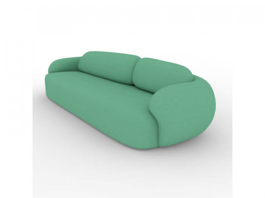 Диван с подушками DreamStudio Лео по цене от 143 800 ₽ , высота, см 75, стиль современный, цвет зеленый 2 | Диваны