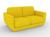 Диван DreamStudio Лер DreamStudio, высота, см 85, стиль минимализм, цвет желтый