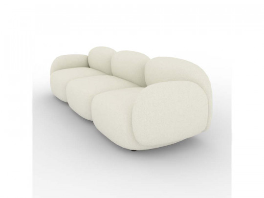 Диван трехместный DreamStudio Тим по цене от 139 300 ₽ , высота, см 75, стиль современный, цвет молочный 3 | Диваны