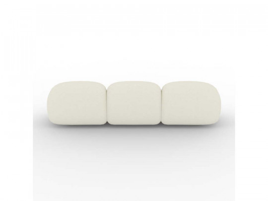 Диван трехместный DreamStudio Тим по цене от 139 300 ₽ , высота, см 75, стиль современный, цвет молочный 5 | Диваны