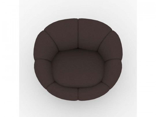 Кресло DreamStudio Чарли по цене от 47 000 ₽ , высота, см 85, стиль современный, цвет темно-коричневый 4 | Кресла